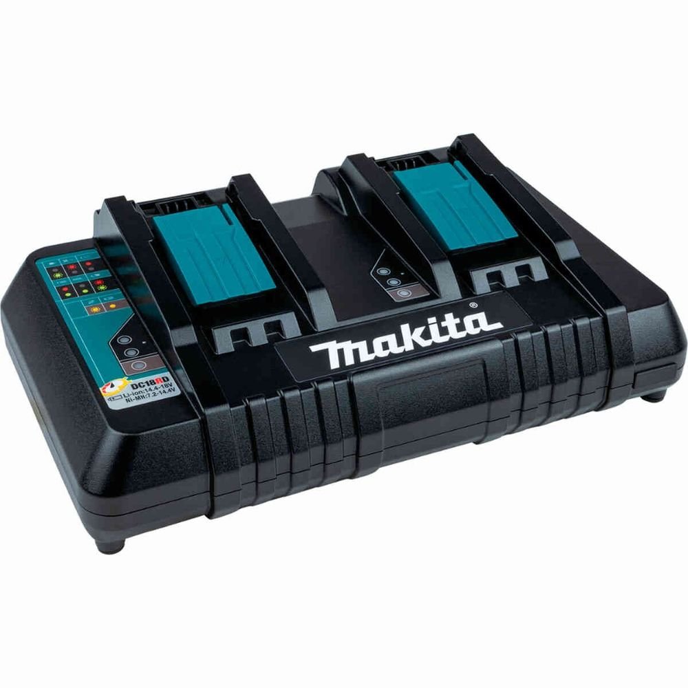 Carregador De Bateria Duplo Dc18rd 127v 196928-9 Makita