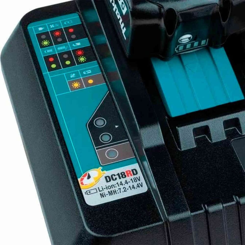 Carregador De Bateria Duplo Dc18rd 127v 196928-9 Makita