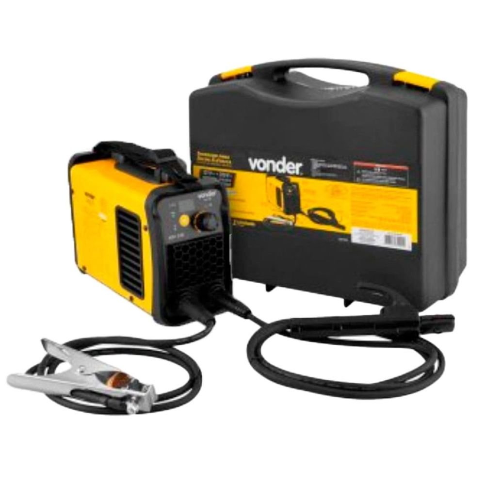 Maquina De Solda Inversora Com Eletrodo E Tig 120 Riv125 Monofásico 127/220v 19x12x28cm Vonder