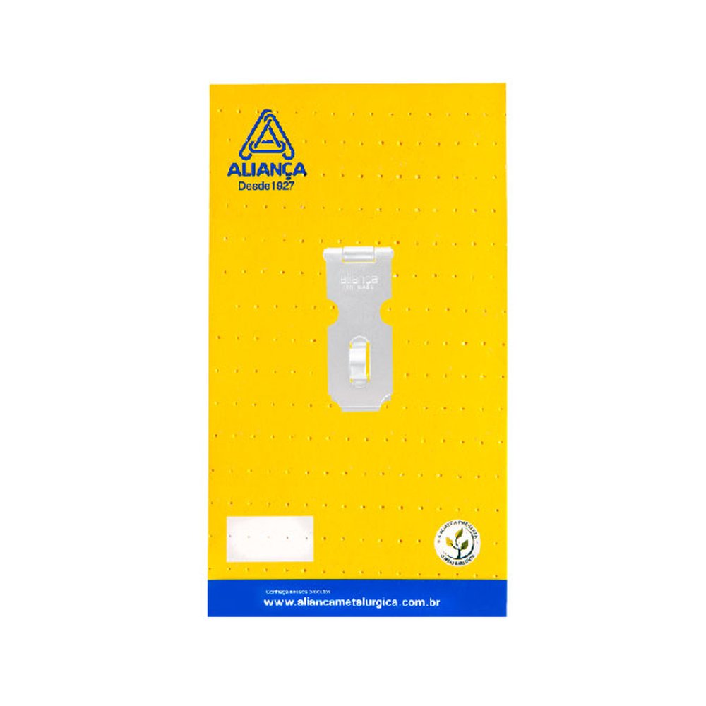 Cartela Porta Cadeado 81114 63mm Branco Aliança