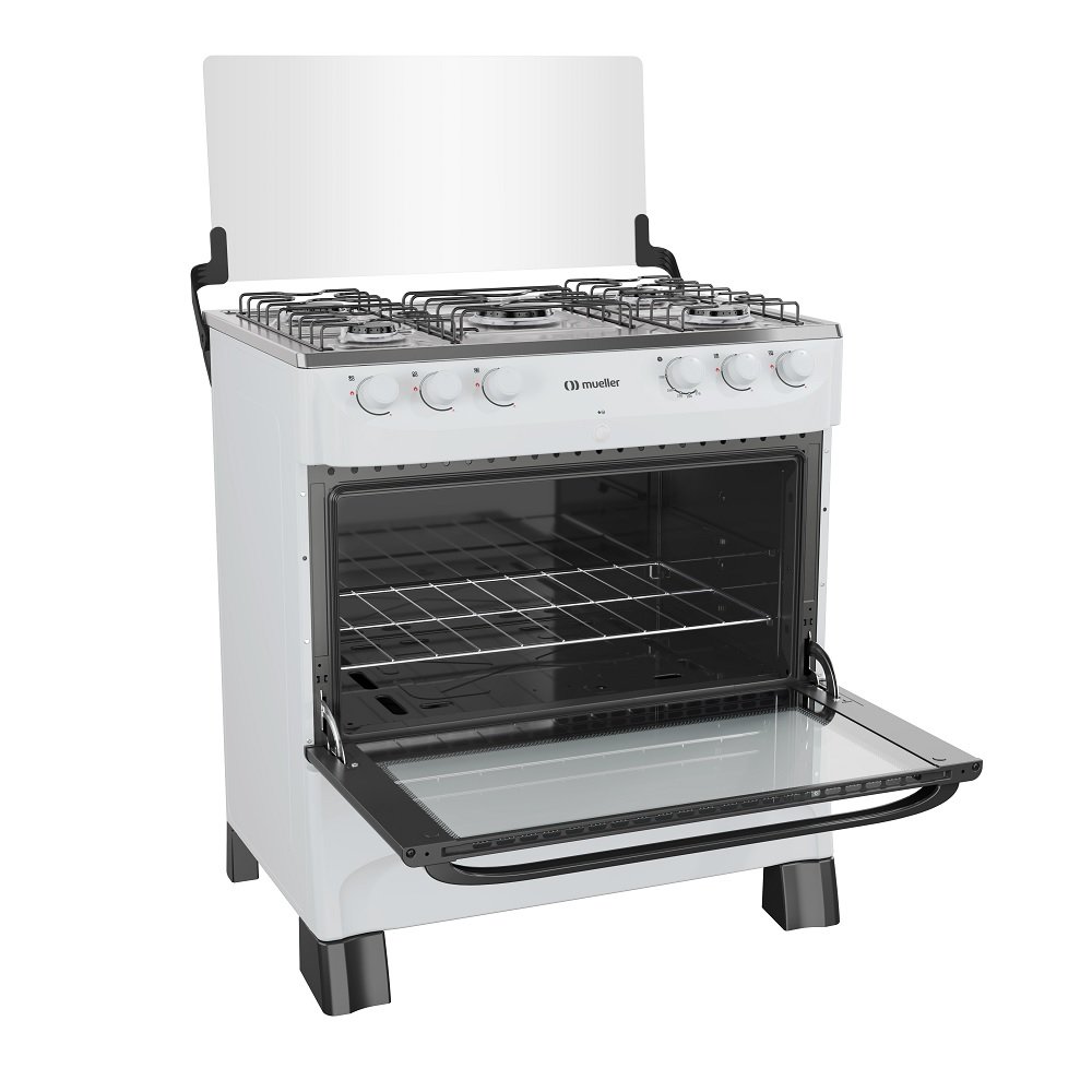 Fogão Mueller 5 Bocas Branco MFI5BB - Bivolt