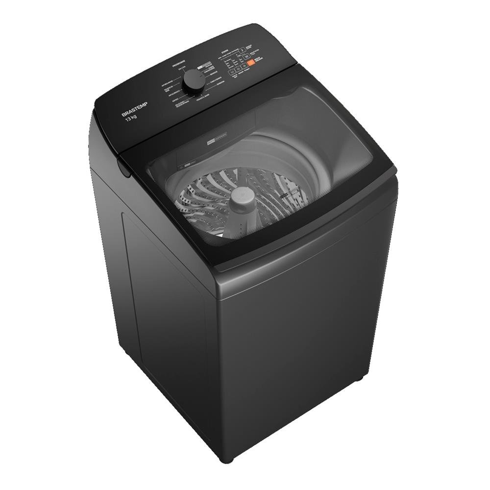 Maquina De Lavar Brastemp 13Kg Com ciclo Tira manchas Advanced e ciclo antibolinha Cinza Platinum BWK13A9 - 127V