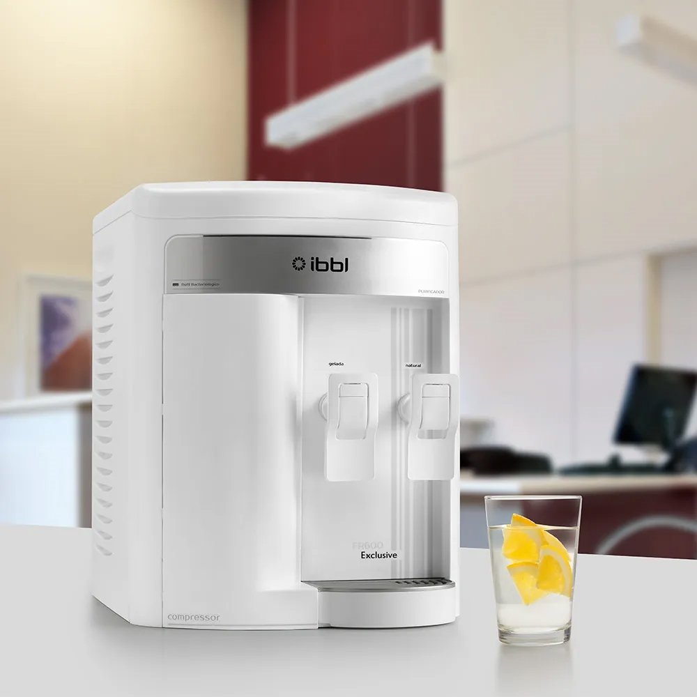 Purificador de Água IBBL FR-600 Exclusive - Com Compressor, Branco, 220V