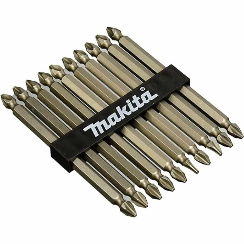 Jogo De Bits Ponta Philips 2x110mm D-34849 10 Peças Makita