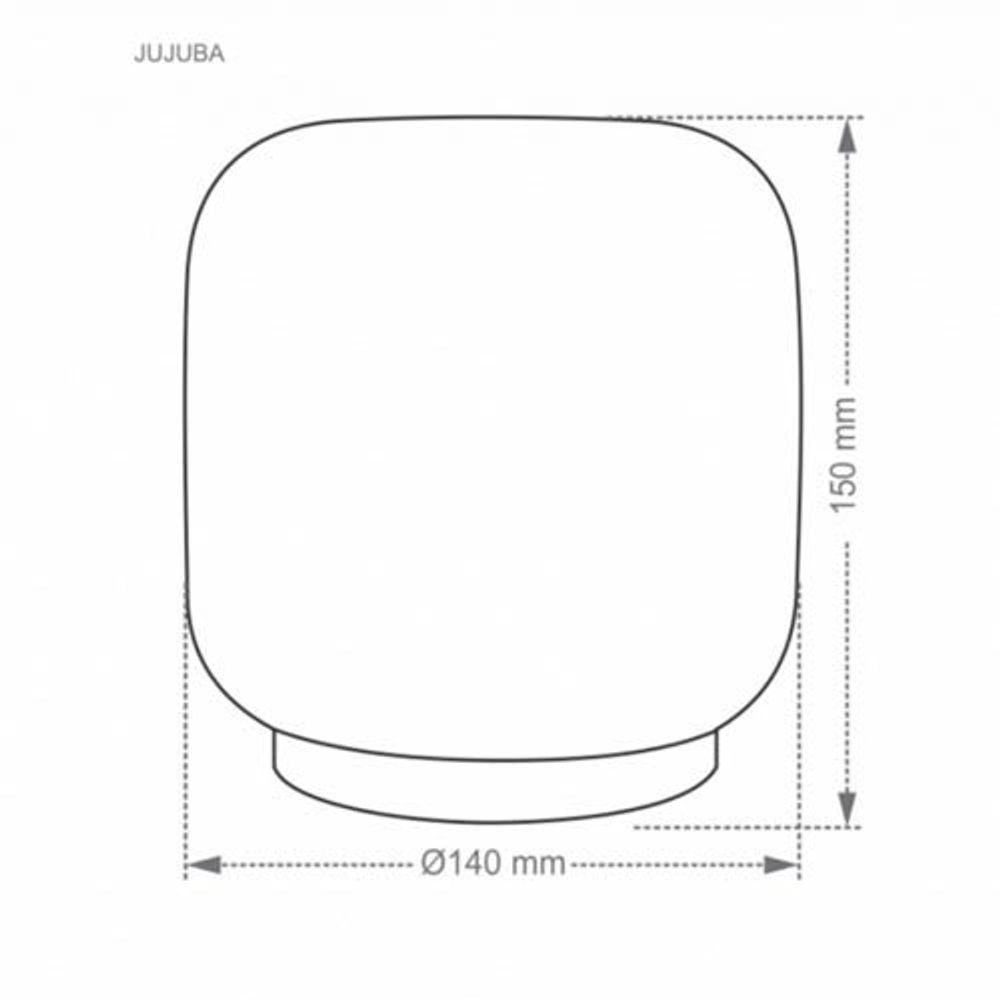 Luminária De Mesa Led Jujuba Rgb+300k Taschibra