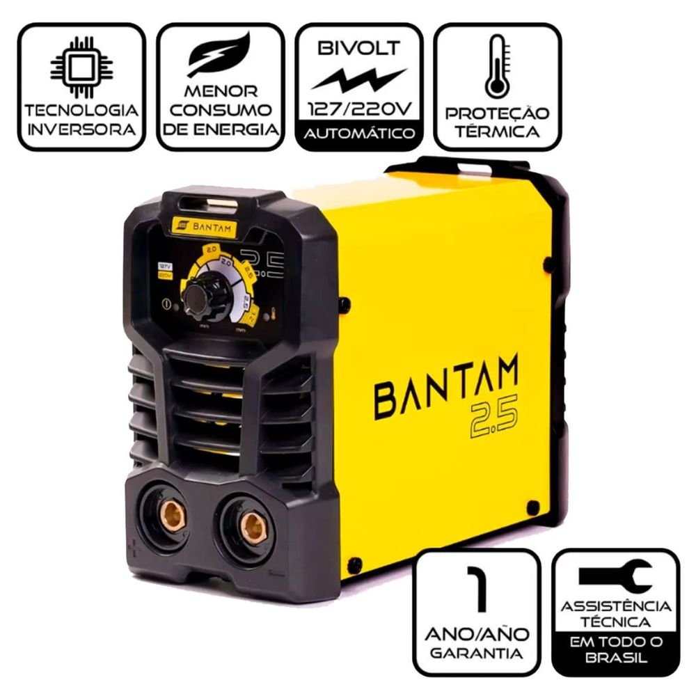 Maquina De Solda Inversora Batam 2.5 Bivolt Esab