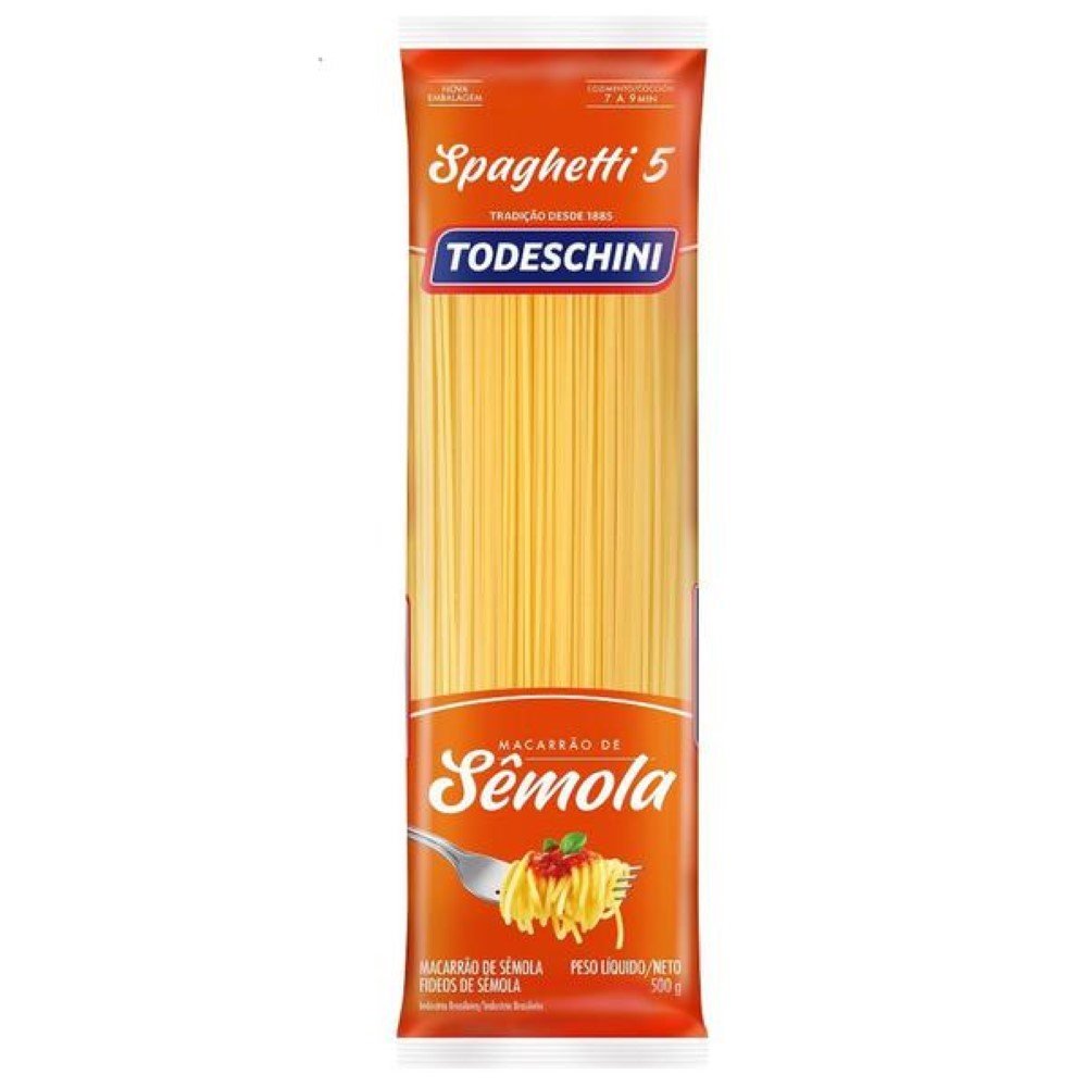 Macarrao Semola Spaguetti Todeschini 500G