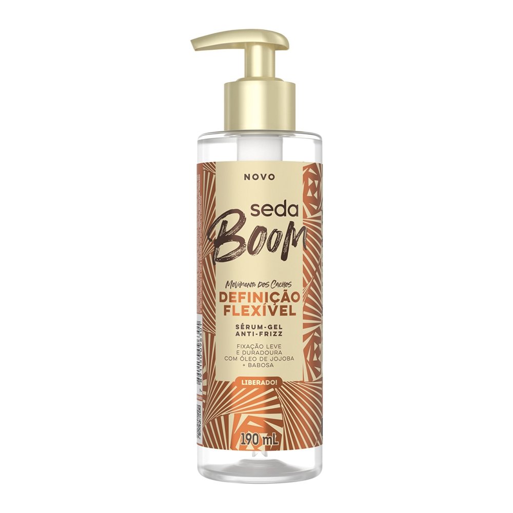Sérum Seda Gel Antifrizz Boom Definição Flexível 190ml