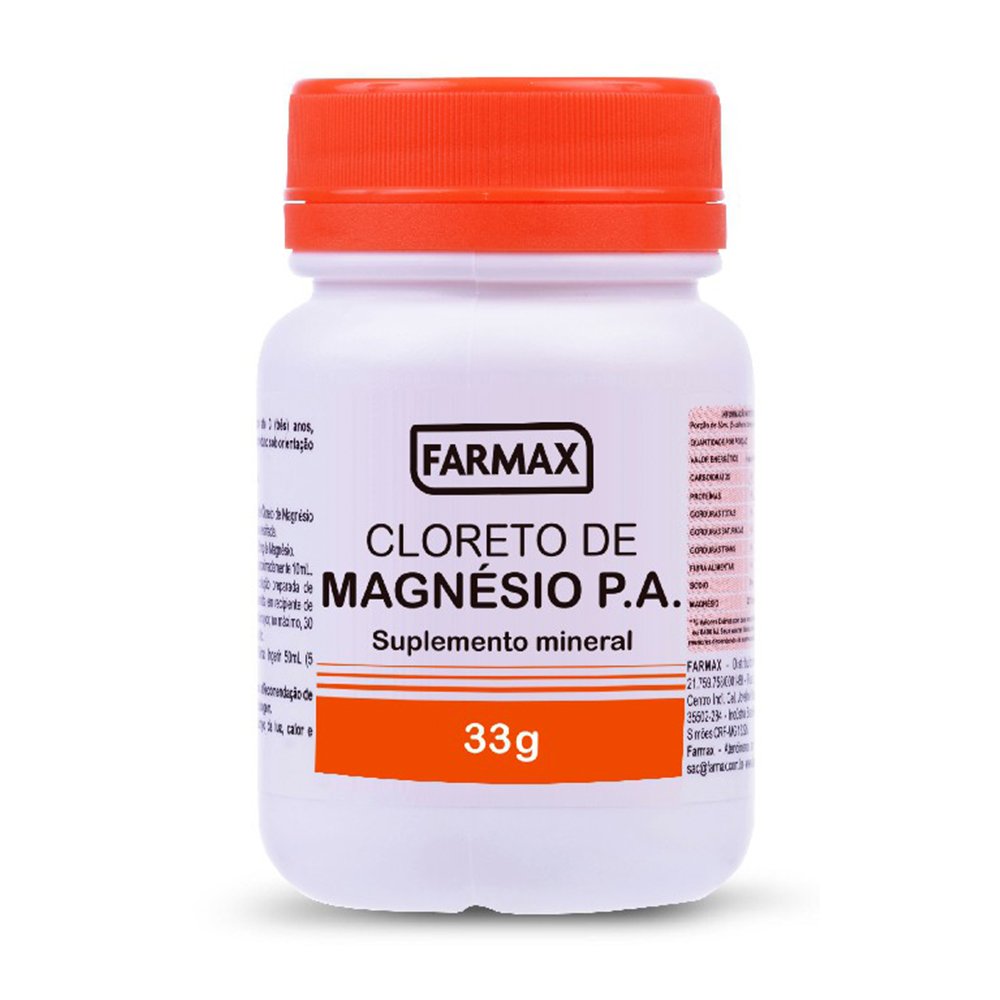 Cloreto Magnesio P A Farmax 33G