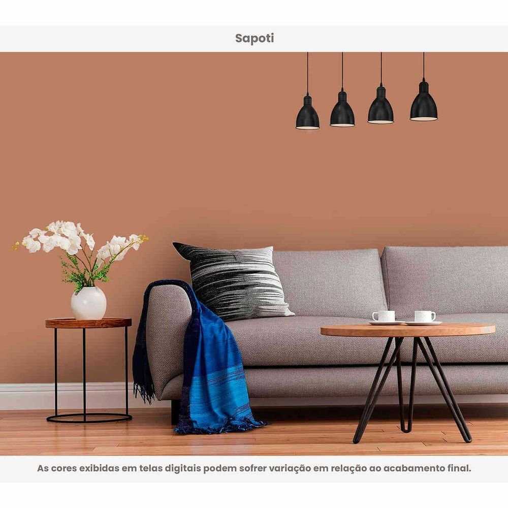 Tinta Acrílica Standard Semibrilho 15l Brilho E Cor Sapoti Hidrotintas