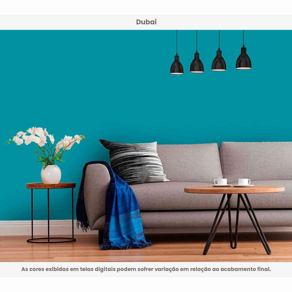 Tinta Acrílica Standard Semibrilho 15l Brilho E Cor Dubai Hidrotintas