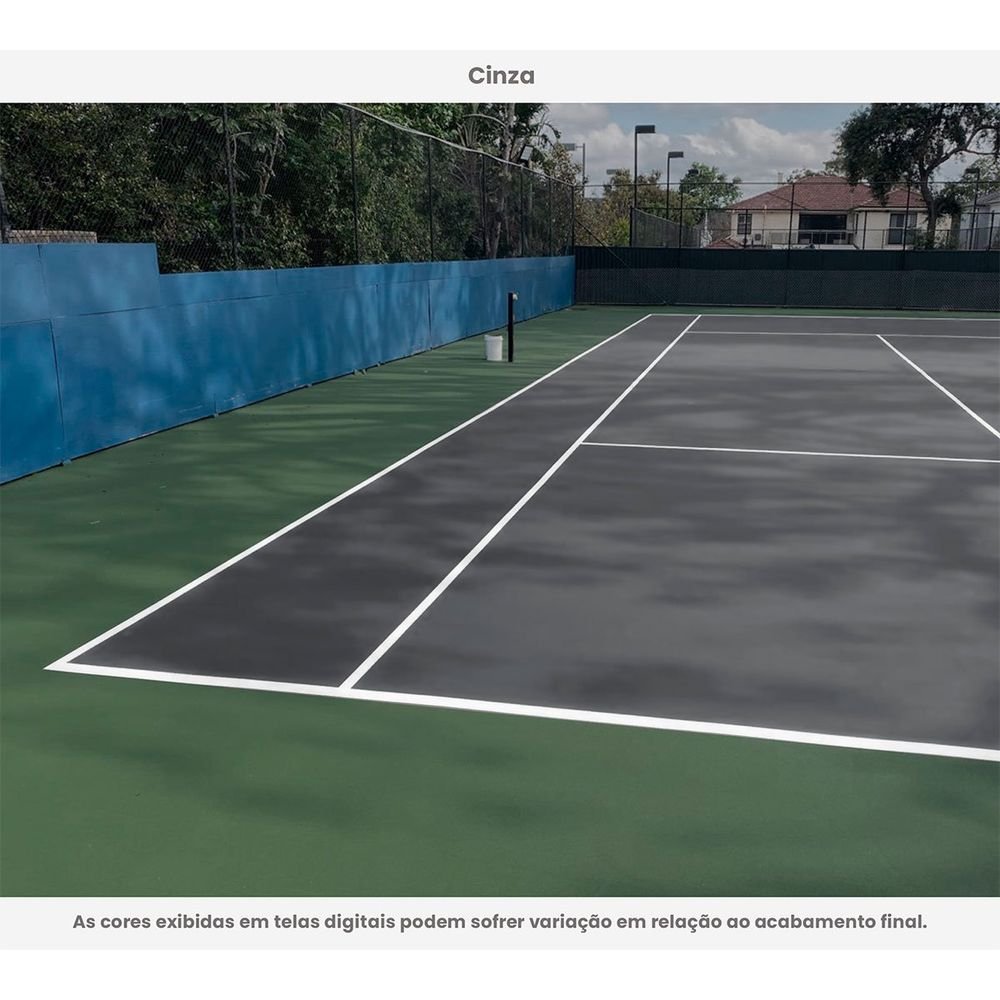 Tinta Acrílica Premium Pisos E Cimentados 15l Megapiso Cinza Hidrotintas