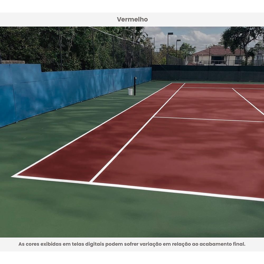 Tinta Acrílica Premium Pisos E Cimentados 15l Megapiso Vermelho Hidrotintas