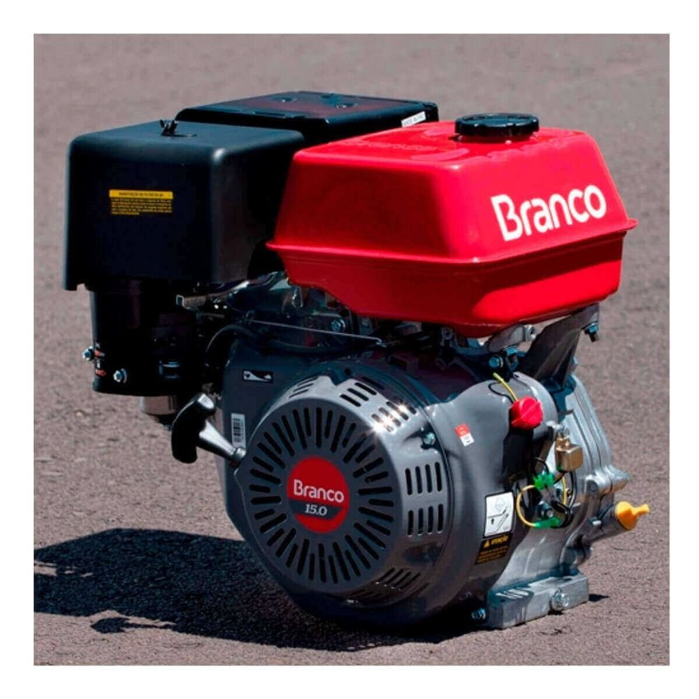 Motor Estacionário A Gasolina Partida Elétrica B4t15.0h - P.e Branco