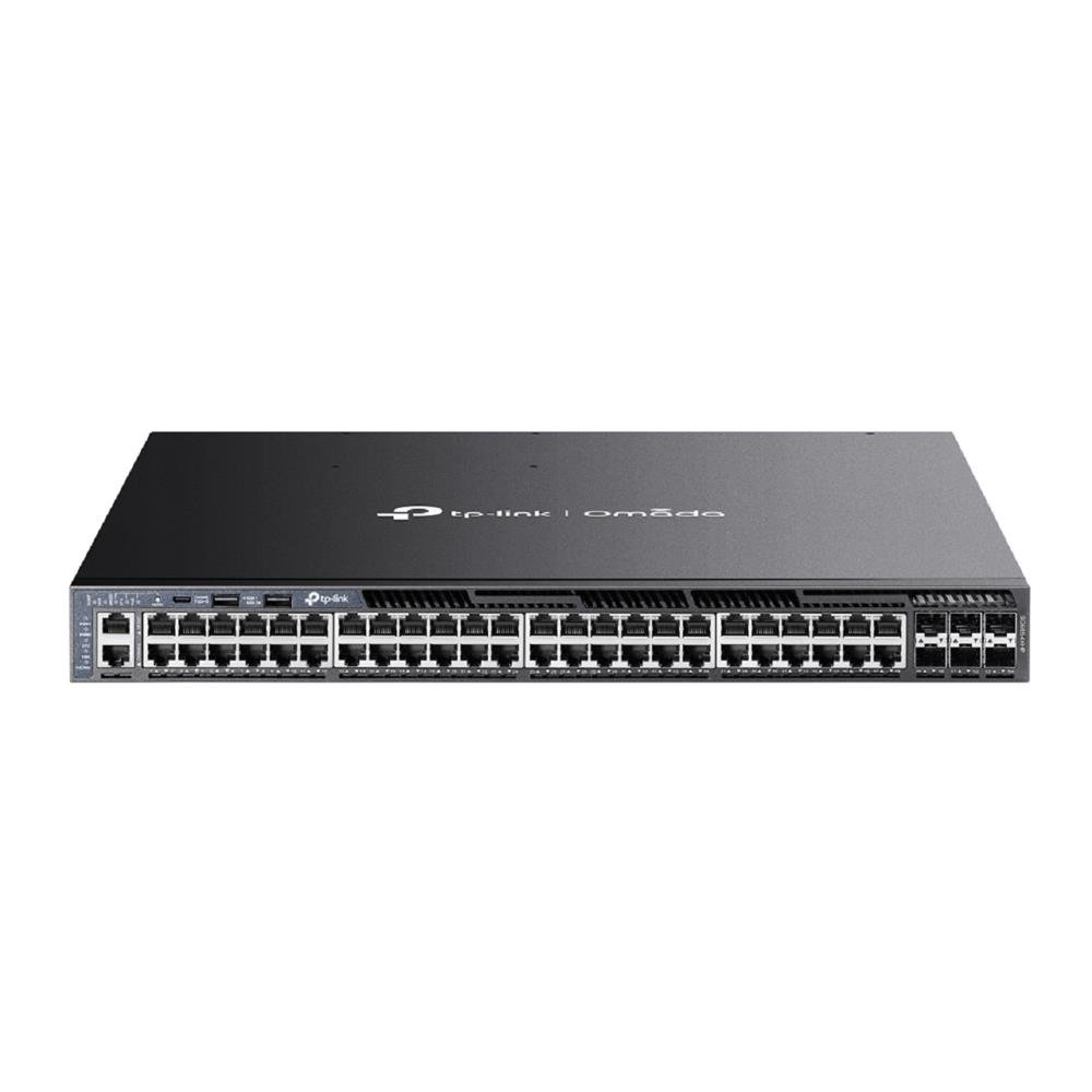 Switch Gerenciável L3 Empilhável De 48 Portas Gigabit E 6 Slots Sfp+ De 10 Gbps - Sg6654xhp