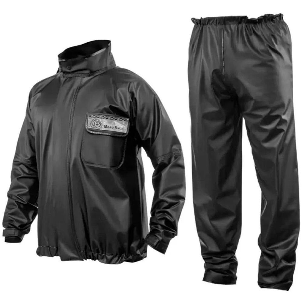 Conjunto Motoqueiro Tam G Moto Race Preto Brascamp