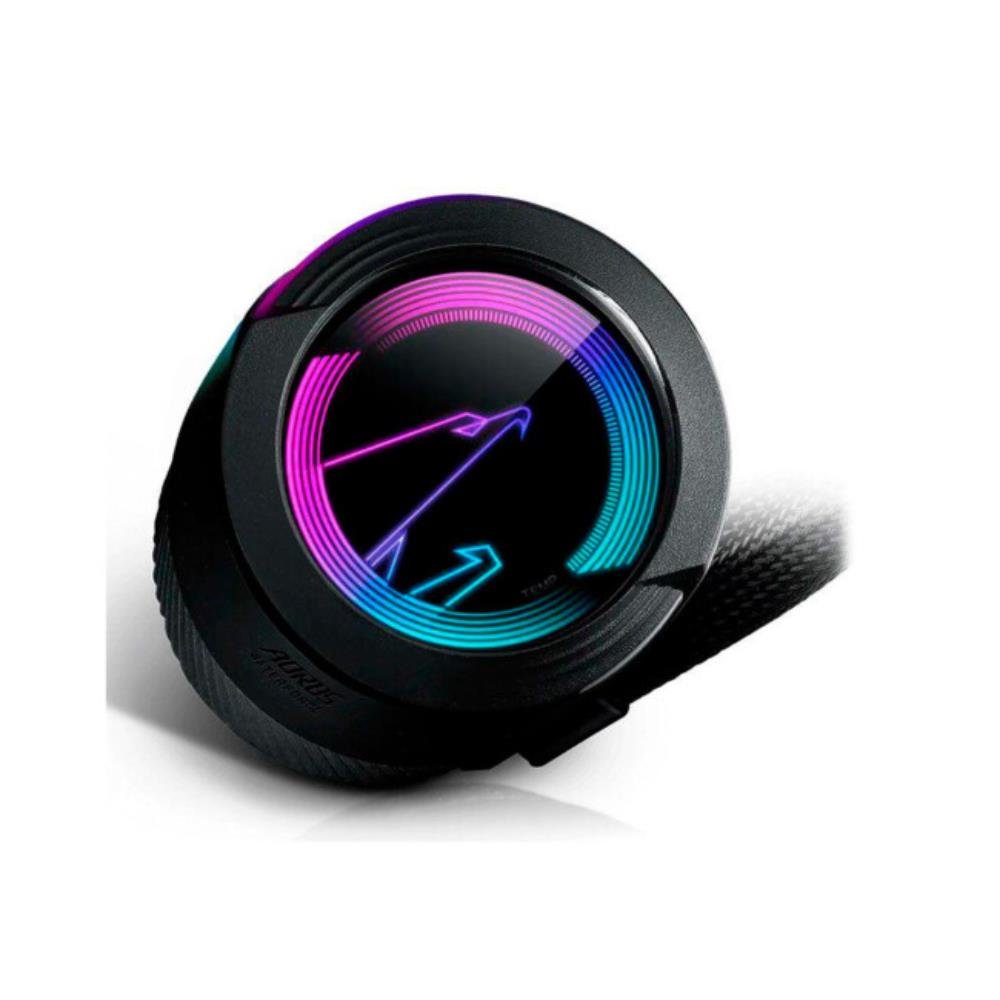 Water Cooler Gigabyte Aorus 240, RGB, 240mm, AMD/Intel, Preto - GP-AORUS WATERFORCE 240