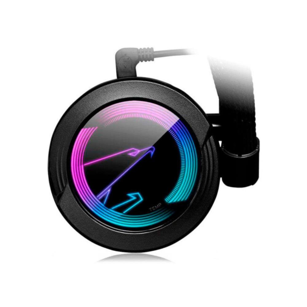 Water Cooler Gigabyte Aorus 240, RGB, 240mm, AMD/Intel, Preto - GP-AORUS WATERFORCE 240