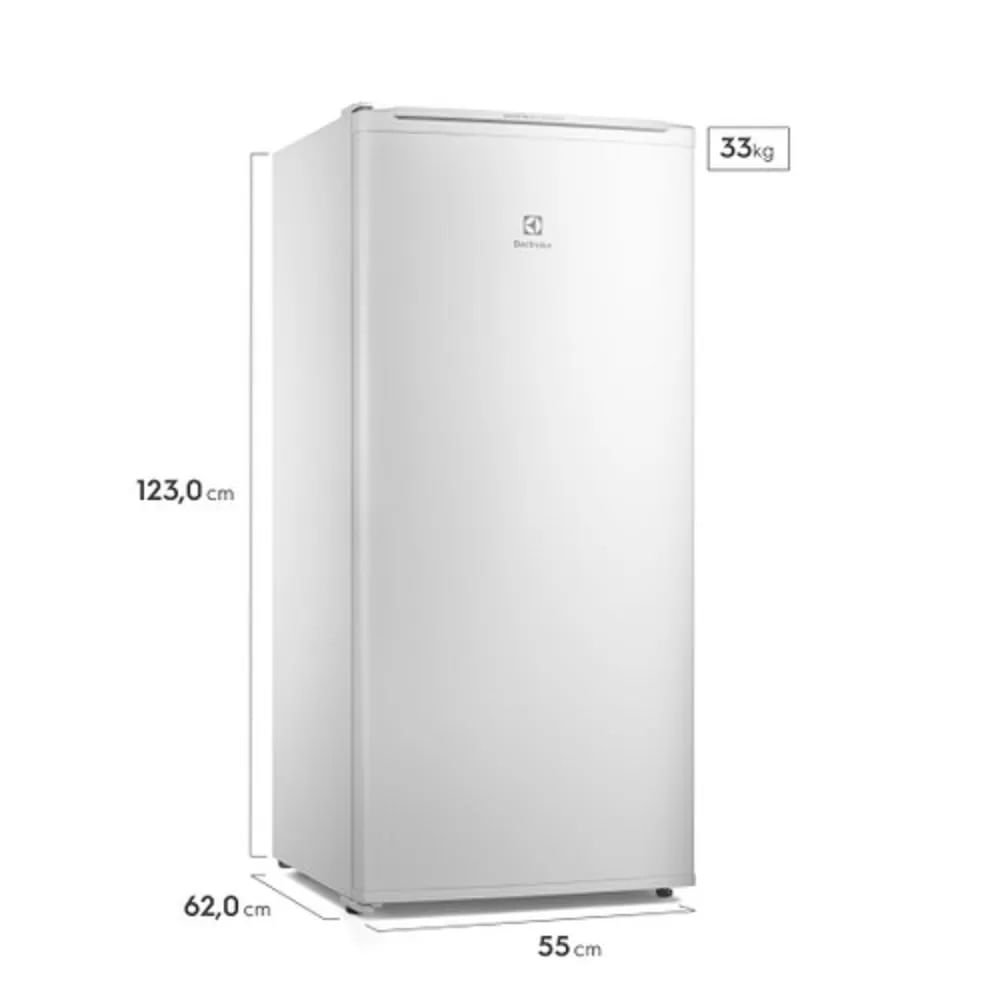 Freezer Vertical Electrolux 162 Litros Cycle Defrost Branco FEI19 ¿ 127 Volts