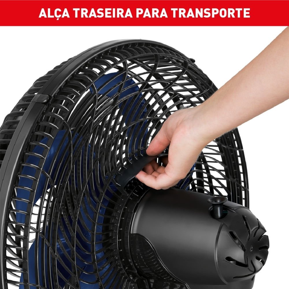 Ventilador de Mesa Arno 40cm X-Treme 9 Preto VE90 ¿ 127 Volts