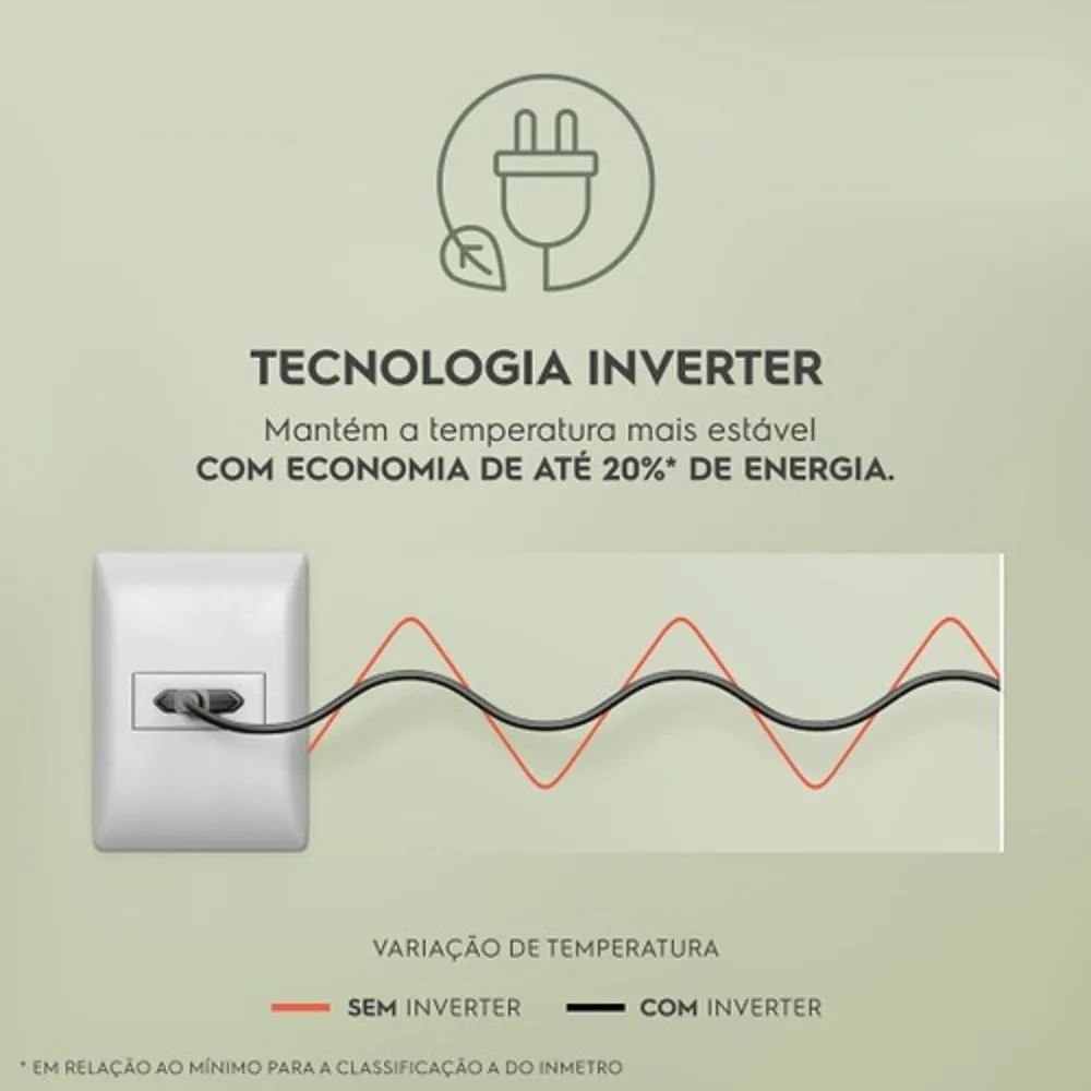 Freezer Vertical Electrolux Cycle Defrost 234 Litros Inverter 1 Porta Branco FEI27 - 127V