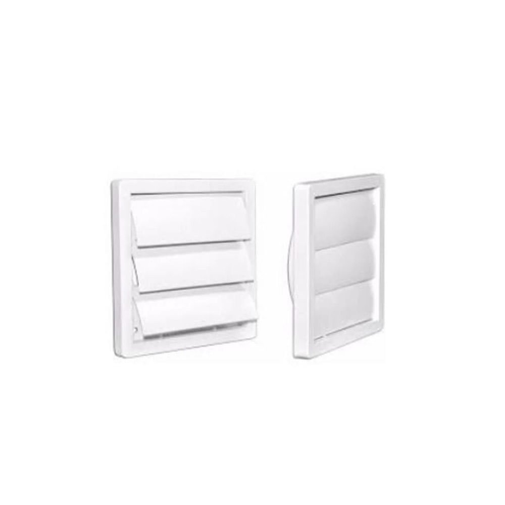 Grade Externa para Saída de Ar Auto Fechante 125mm - GVAF 125