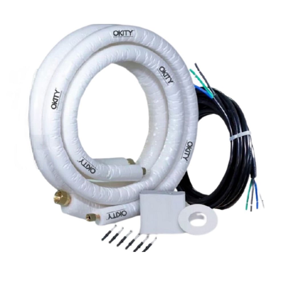 Kit Instalação Ar Condicionado Split 18000 A 22000 Btu/H 3 Metros Cb-0403Fp - Bivolt