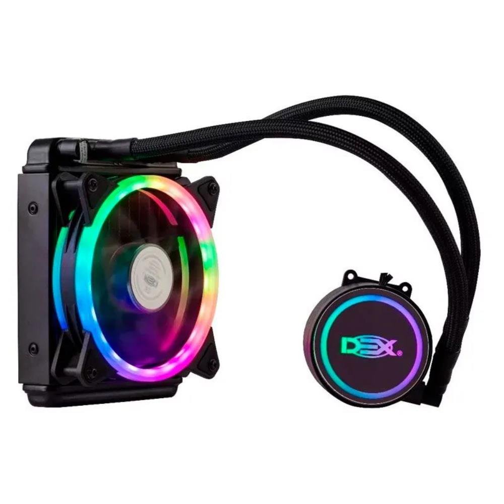 Water Cooler DEX, RGB LED, Intel e AMD, 120mm - DX-121A