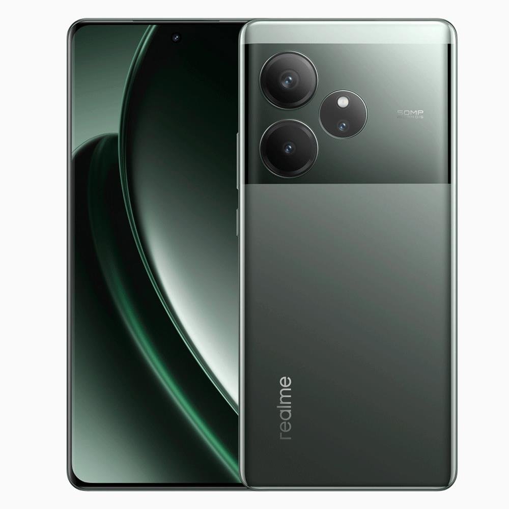 Realme GT6 5G 512gb 16gb Ram Tela 6.78 50MP Verde Selo Anatel Brasil