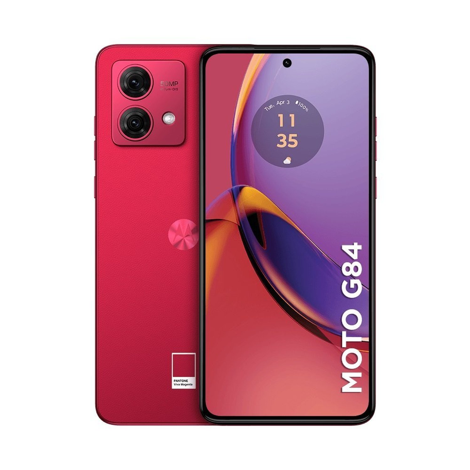 Smartphone Moto G84 5G, 256Gb, Tela 6.5", Camera Traseira 50Mp+8Mp, Magenta - C