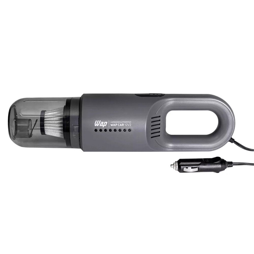 Aspirador Automotivo Portátil Wap 12V2, 3,7M, 420Ml Sólido,180W