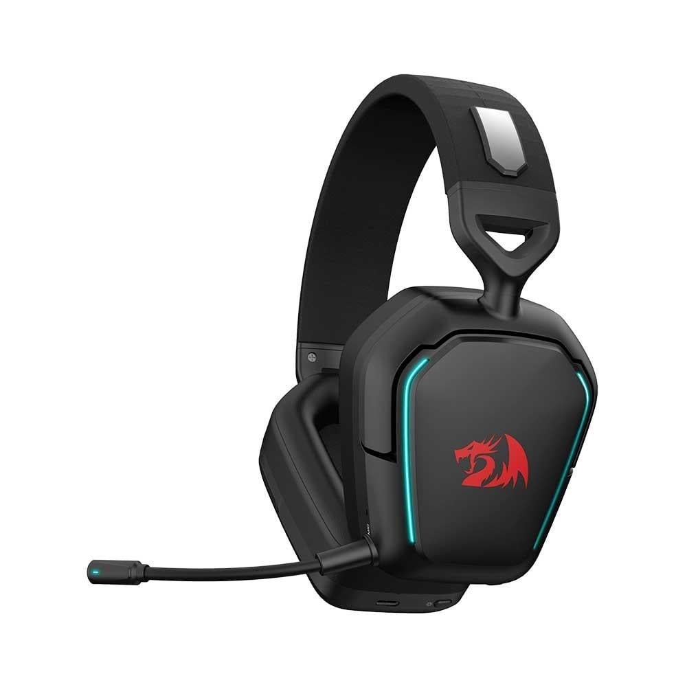 Headset Gamer Redragon Sem Fio Mira Preto H868