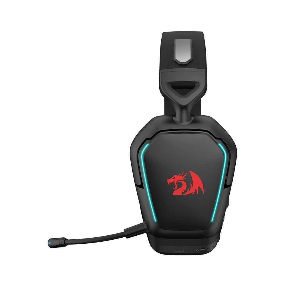 Headset Gamer Redragon Sem Fio Mira Preto H868