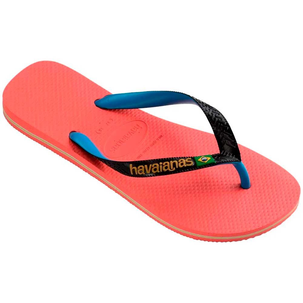 Havaianas Brasil Mix 1256 Salmao 35/36 Com 12 Pares
