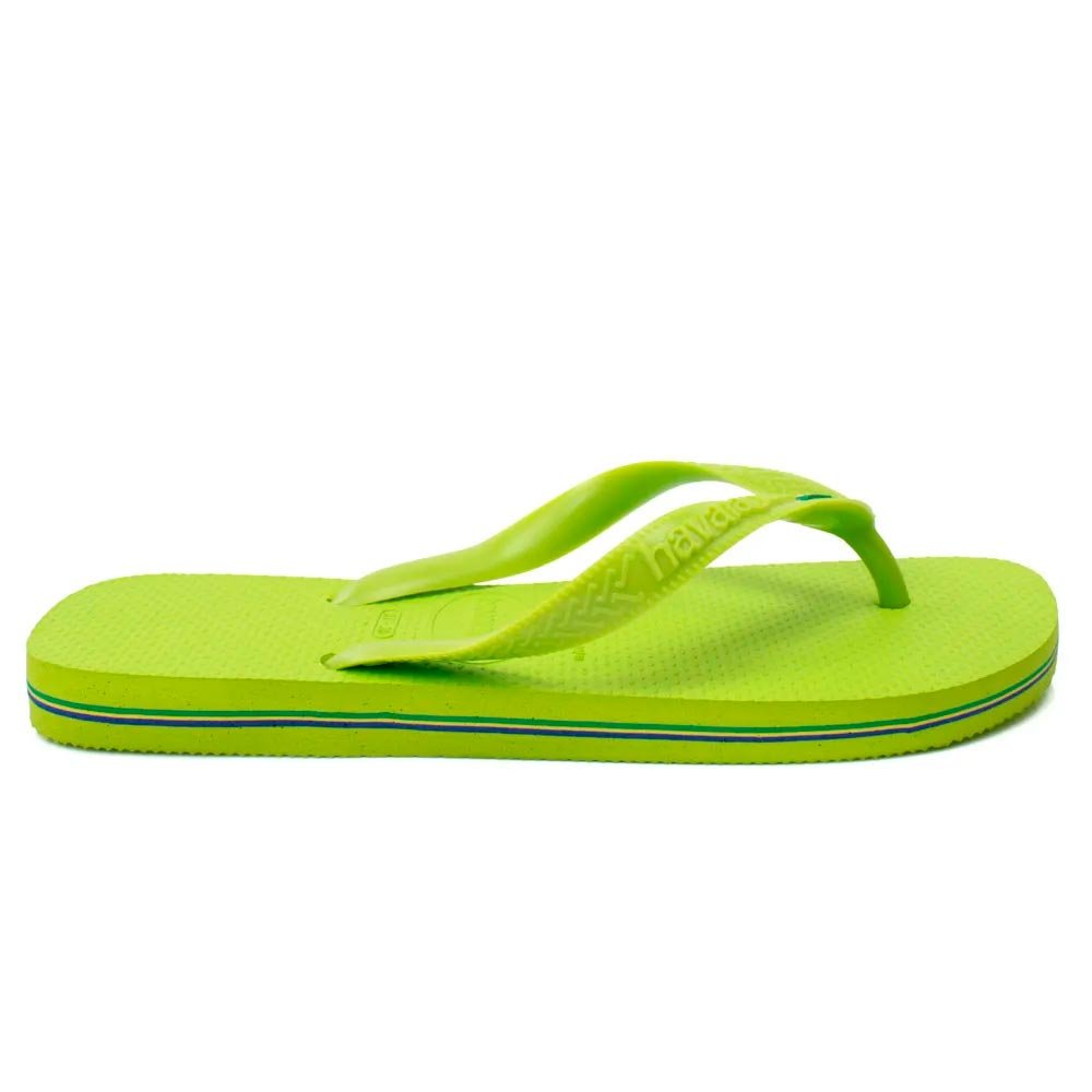 Havaianas Brasil Logo Colors 7344 Verde Limao 39/40 Com 12 Pares