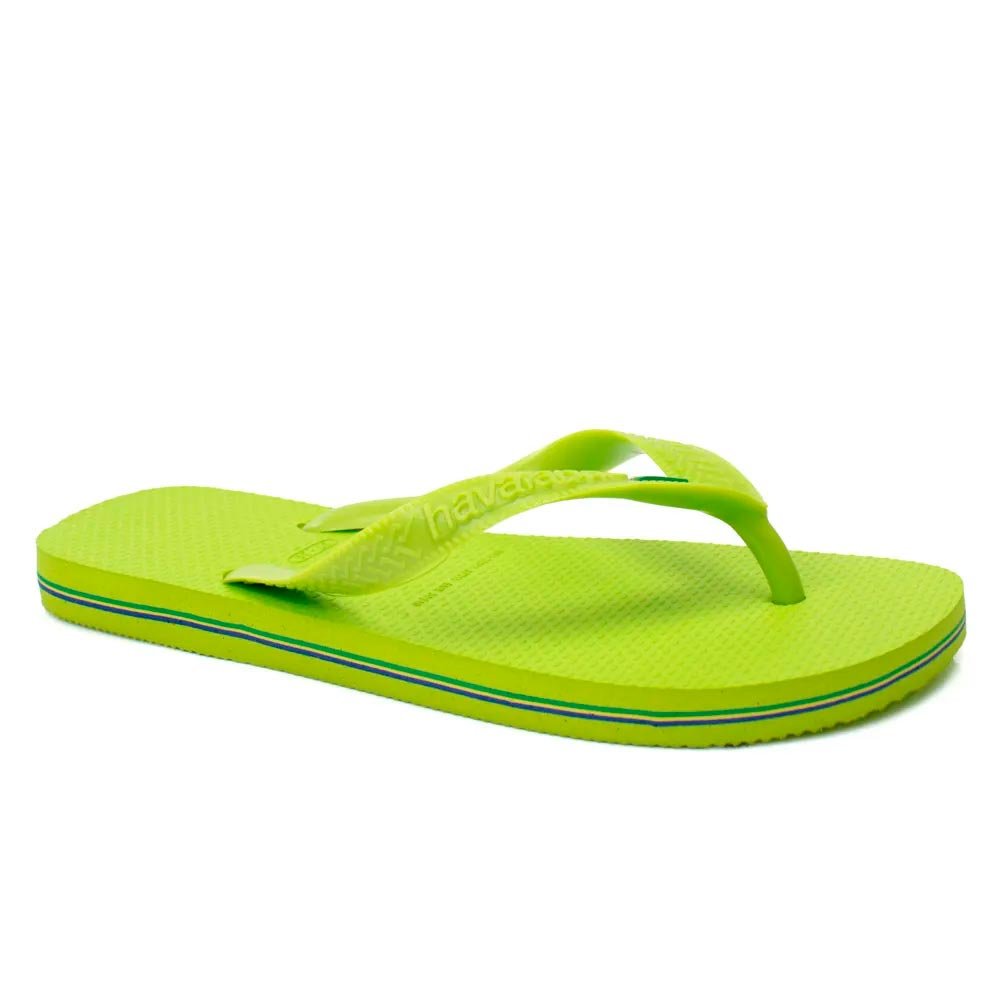 Havaianas Brasil Logo Colors 7344 Verde Limao 39/40 Com 12 Pares