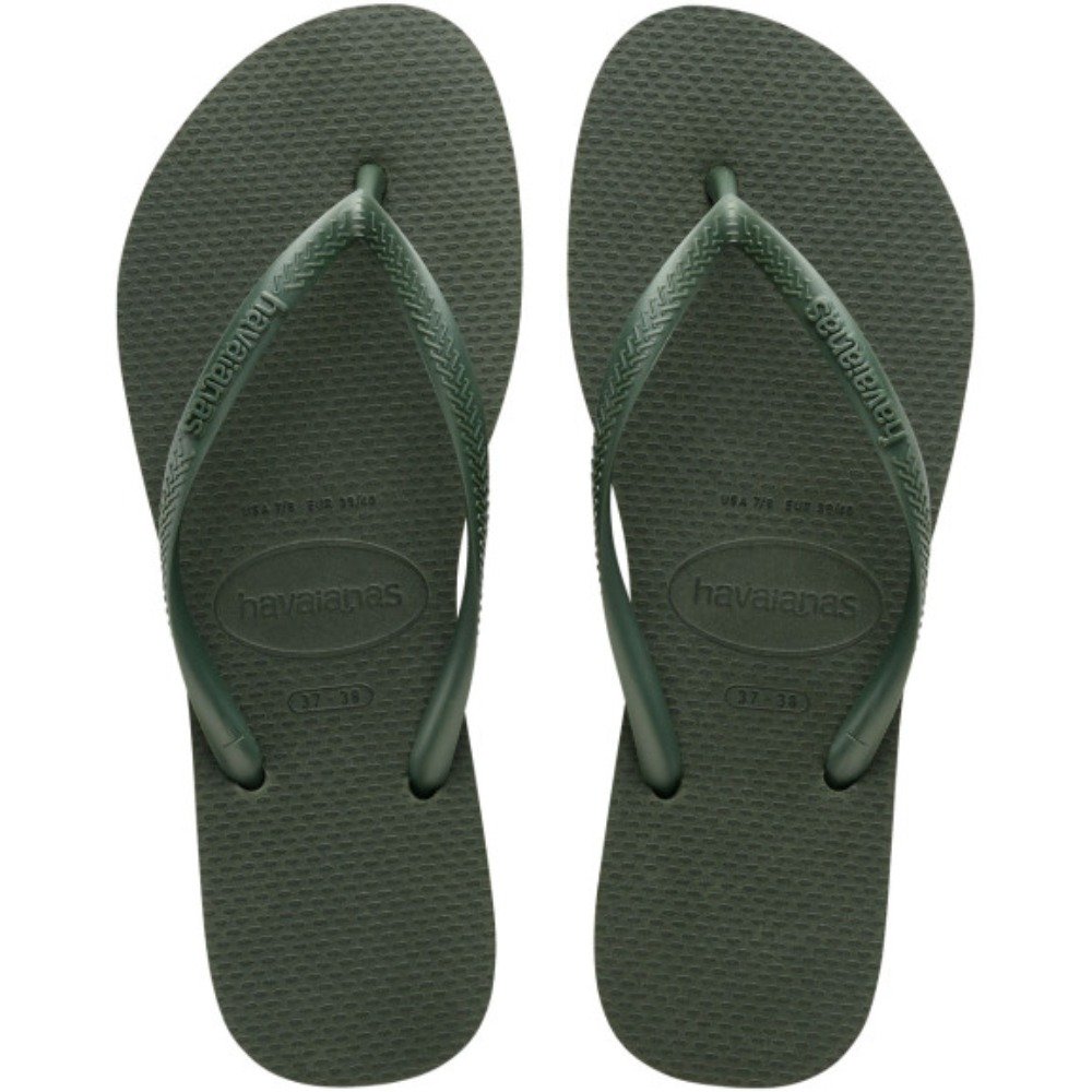 Havaianas Slim 4896 Verde Olive 39/40 Com 12 Pares
