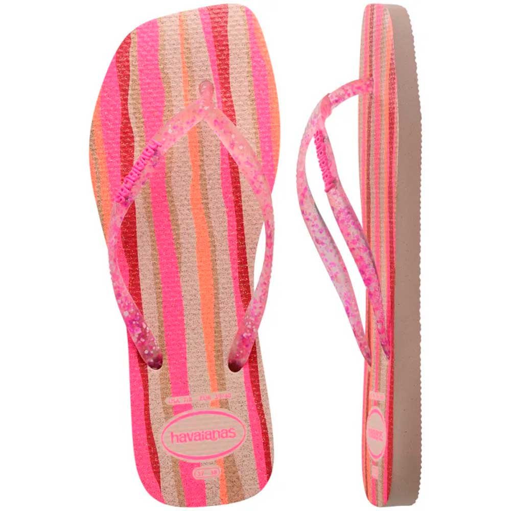 Havaianas Slim Square Folia 0076 Rosa Ballet 39/40 Com 12 Pares