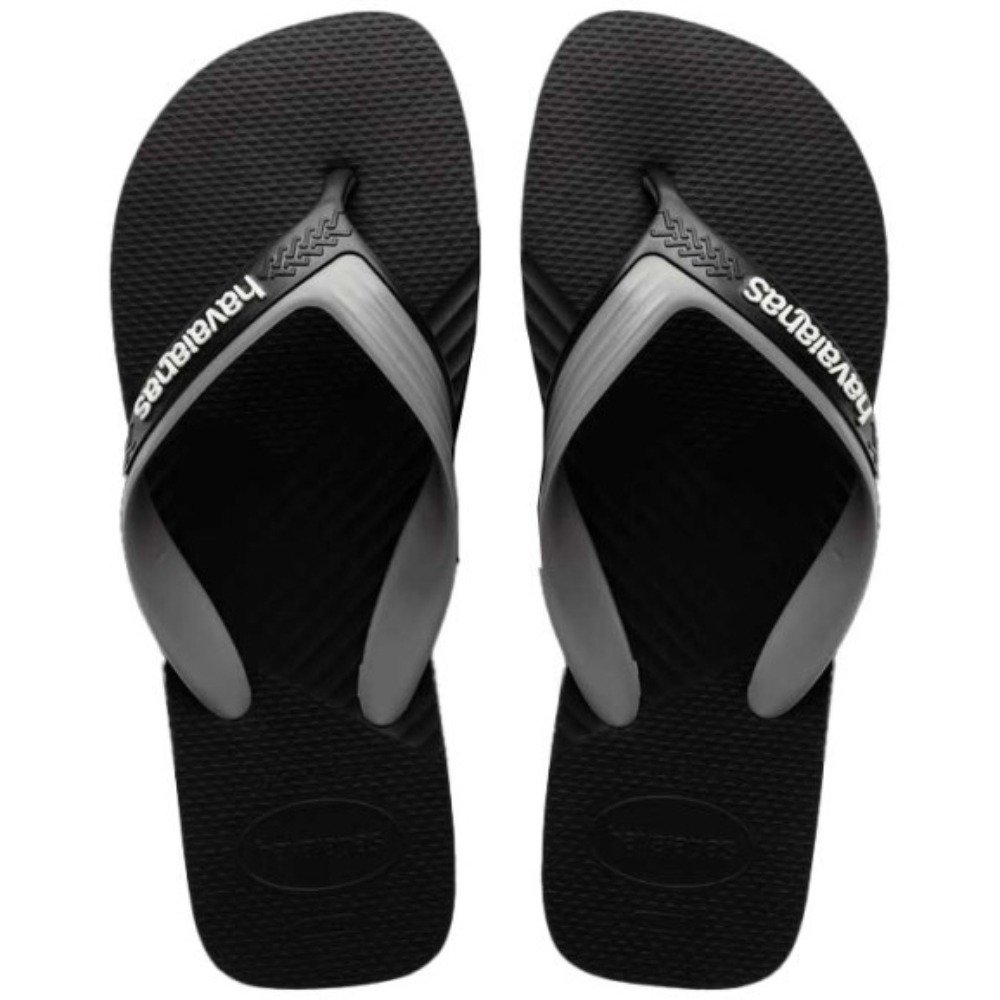 Havaianas Dual 6328 Preto Cinza Aco 37/38 Com 12 Pares