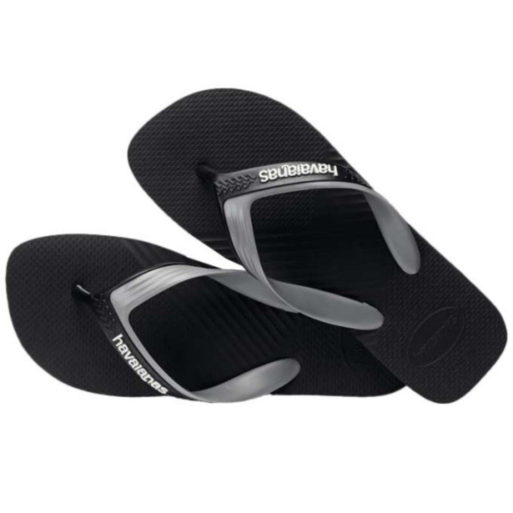 Havaianas Dual 6328 Preto Cinza Aco 37/38 Com 12 Pares