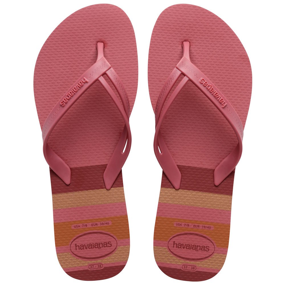 Havaianas Elegance Print 5190 Pau Brasil 35/36 Com 12 Pares