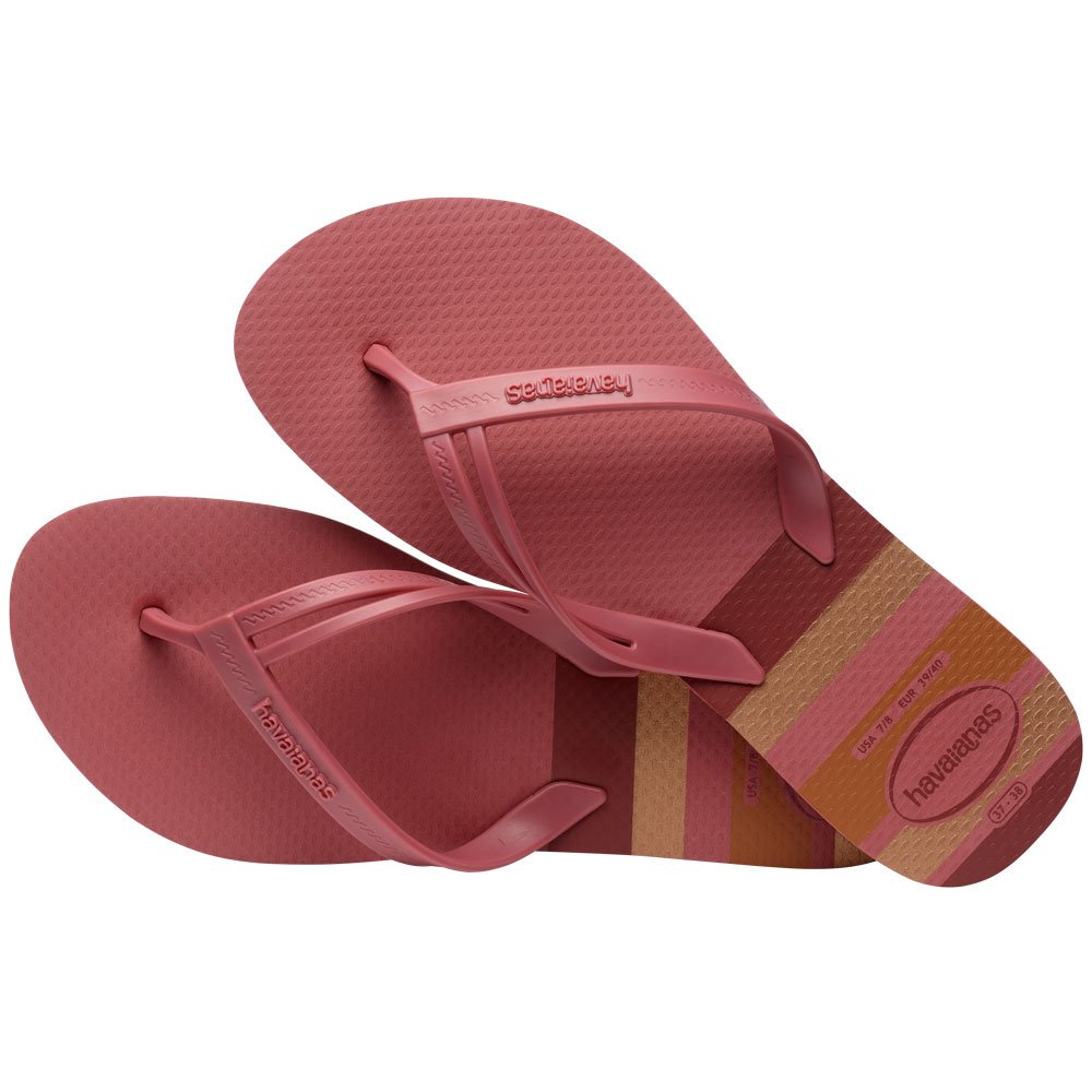 Havaianas Elegance Print 5190 Pau Brasil 35/36 Com 12 Pares