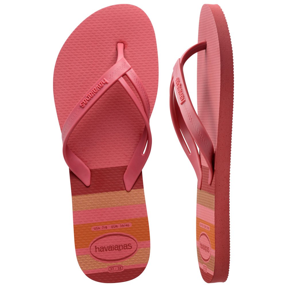 Havaianas Elegance Print 5190 Pau Brasil 35/36 Com 12 Pares