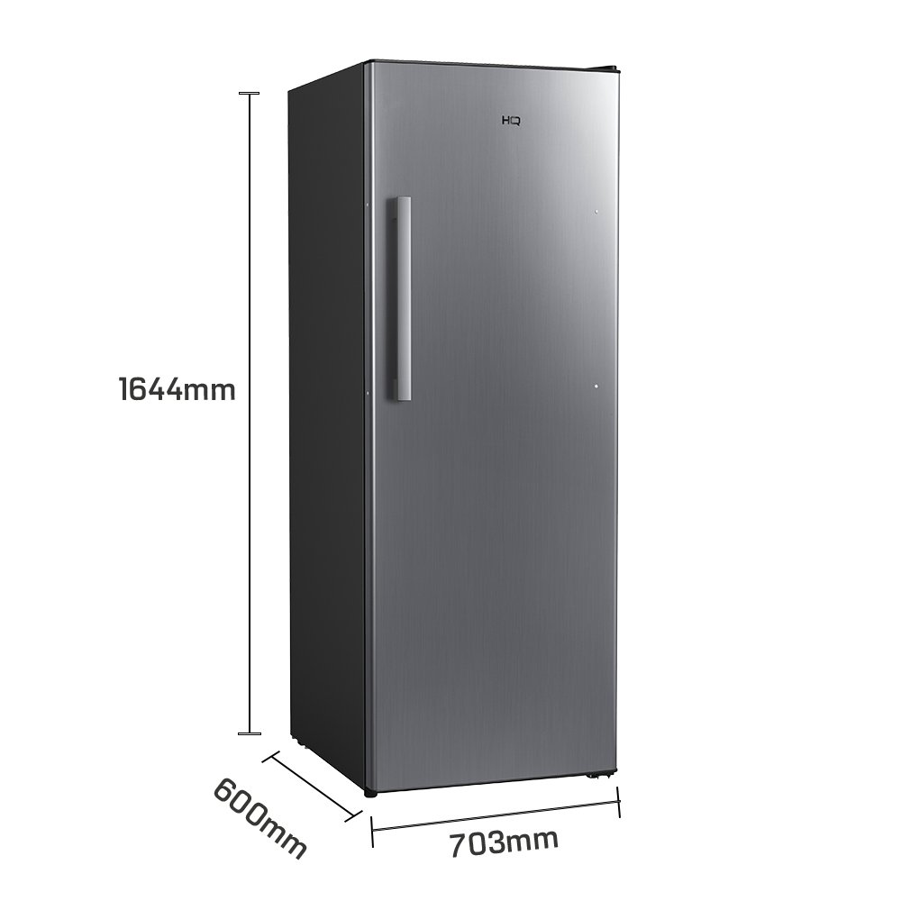 Freezer Refrigerador e Conservador Vertical HQ Frost Free 330 Litros Prata HQ-330FV/RFF 220V