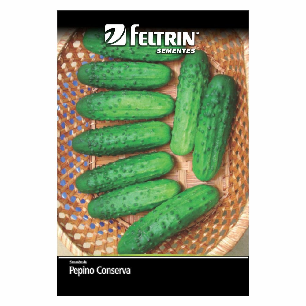 Semente de Pepino Pioneiro Feltrin - Embalagem com 25 Unidades