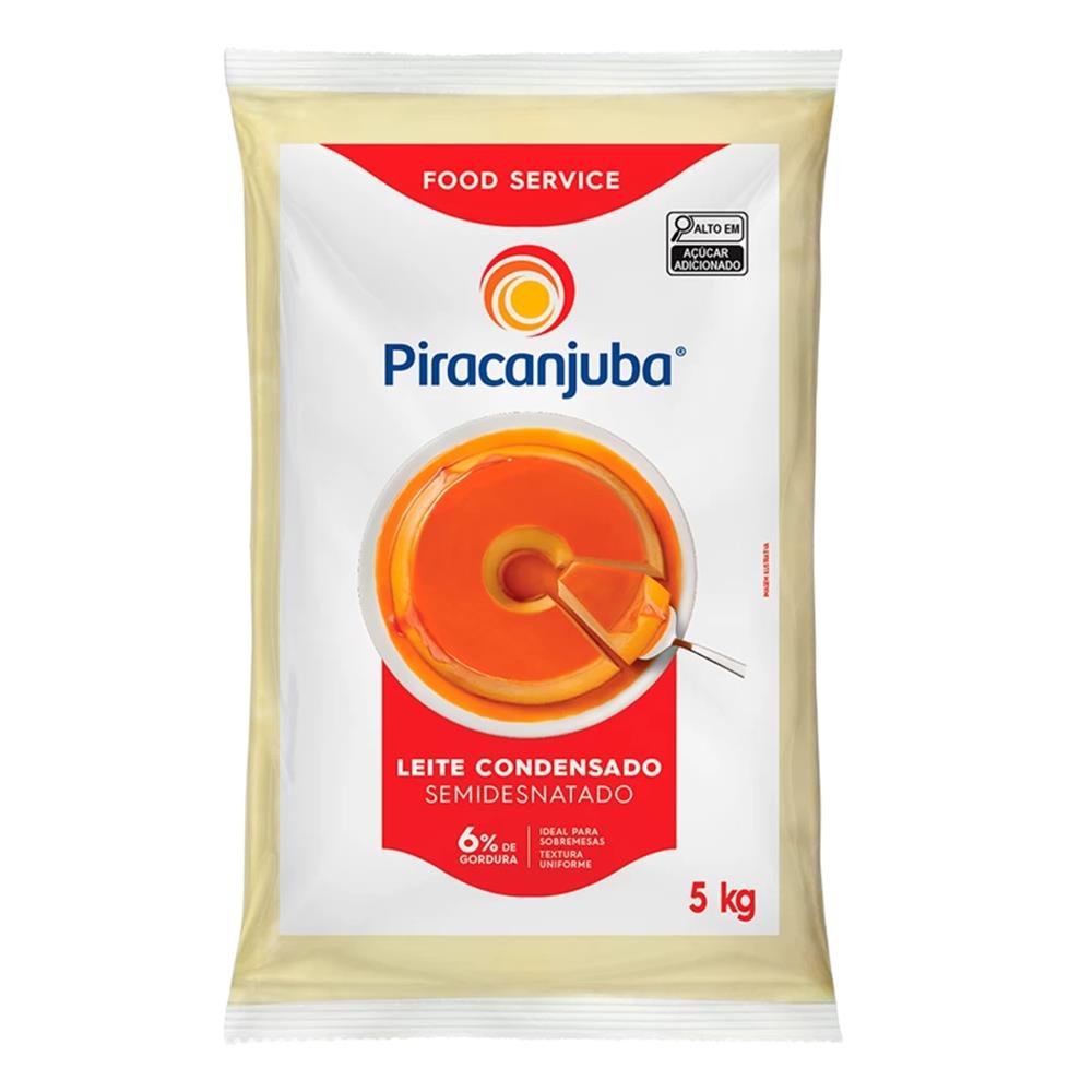 Leite Condensado Piracanjuba Bag 5Kg