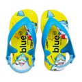 Chinelo Blue Baby Shark Amarelo Claro 21/2