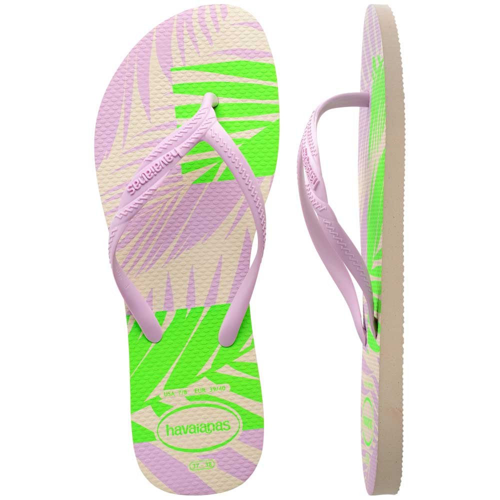 Havaianas Fantasia Style 7179 Bege Palha Verde 37/38 Com 12 Pares