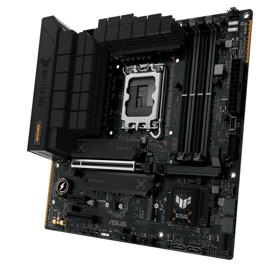 Placa Mãe Asus Tuf Gaming B760m-Plus Wi-Fi Ii, Chipset B760, Intel Lga 1700, Matx, Ddr5, 90Mb1he0-M0eay0