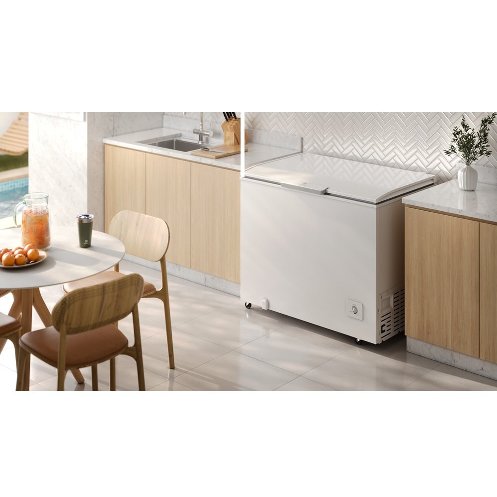 Freezer Horizontal Electrolux 314 Litros com Tecnologia Inverter Branco HI330 - 220V